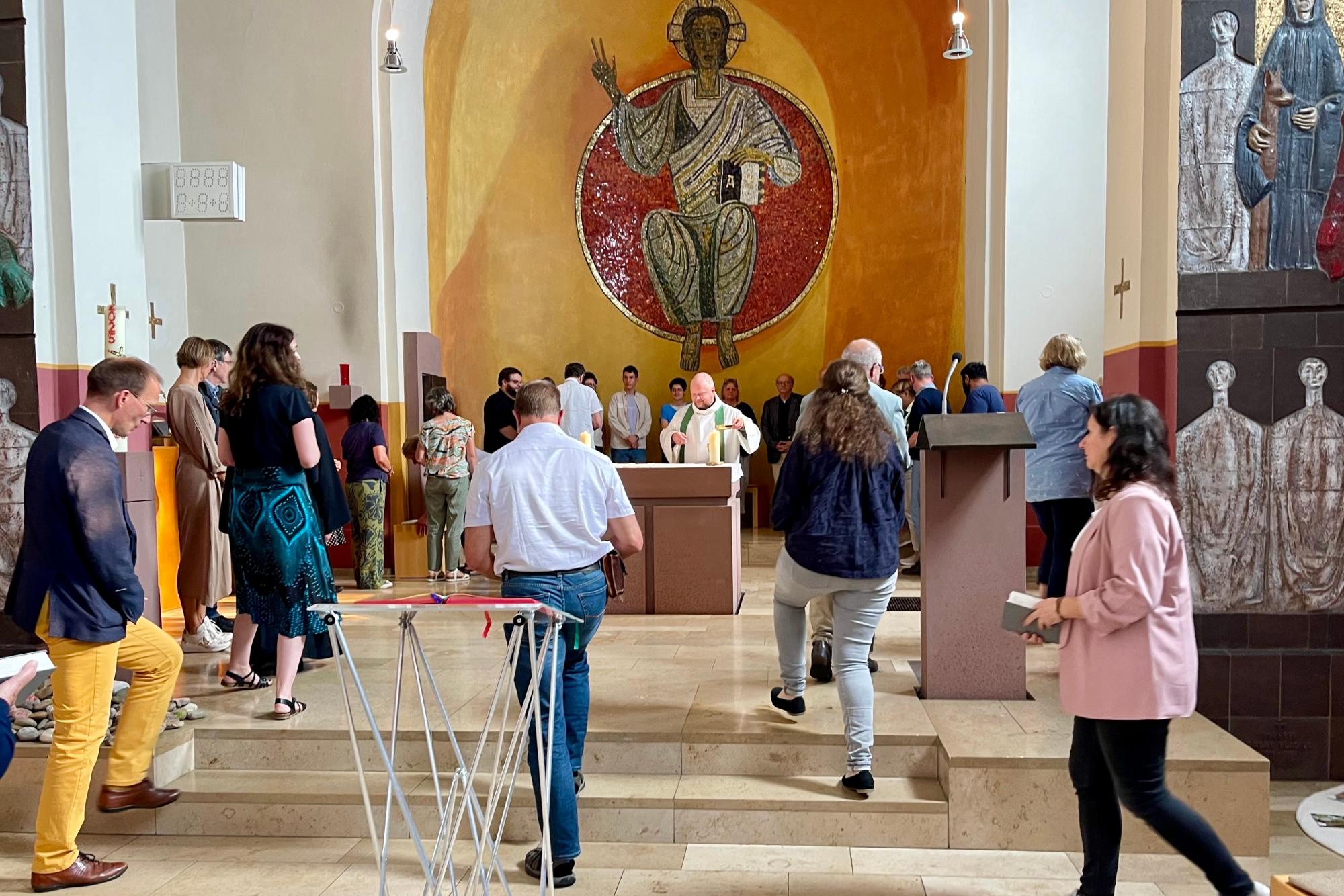 Gottesdienst beim Zukunftstag am Jakobsberg