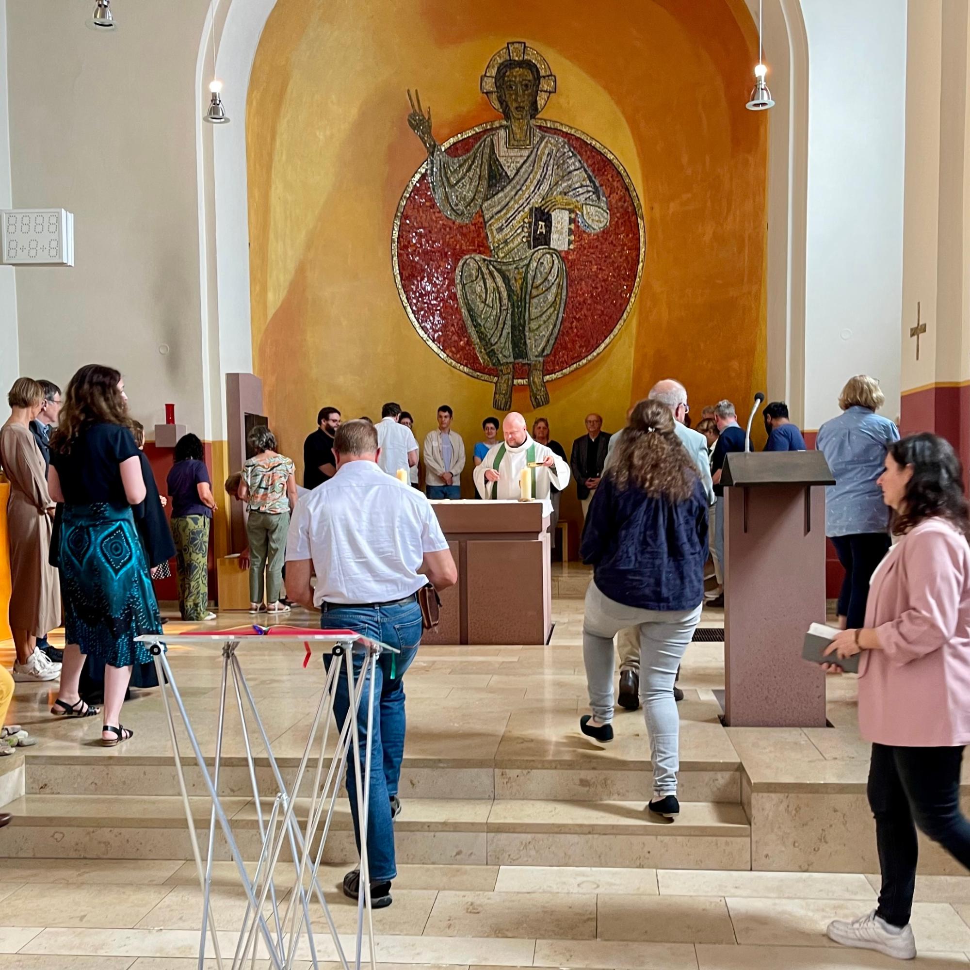 Gottesdienst beim Zukunftstag am Jakobsberg