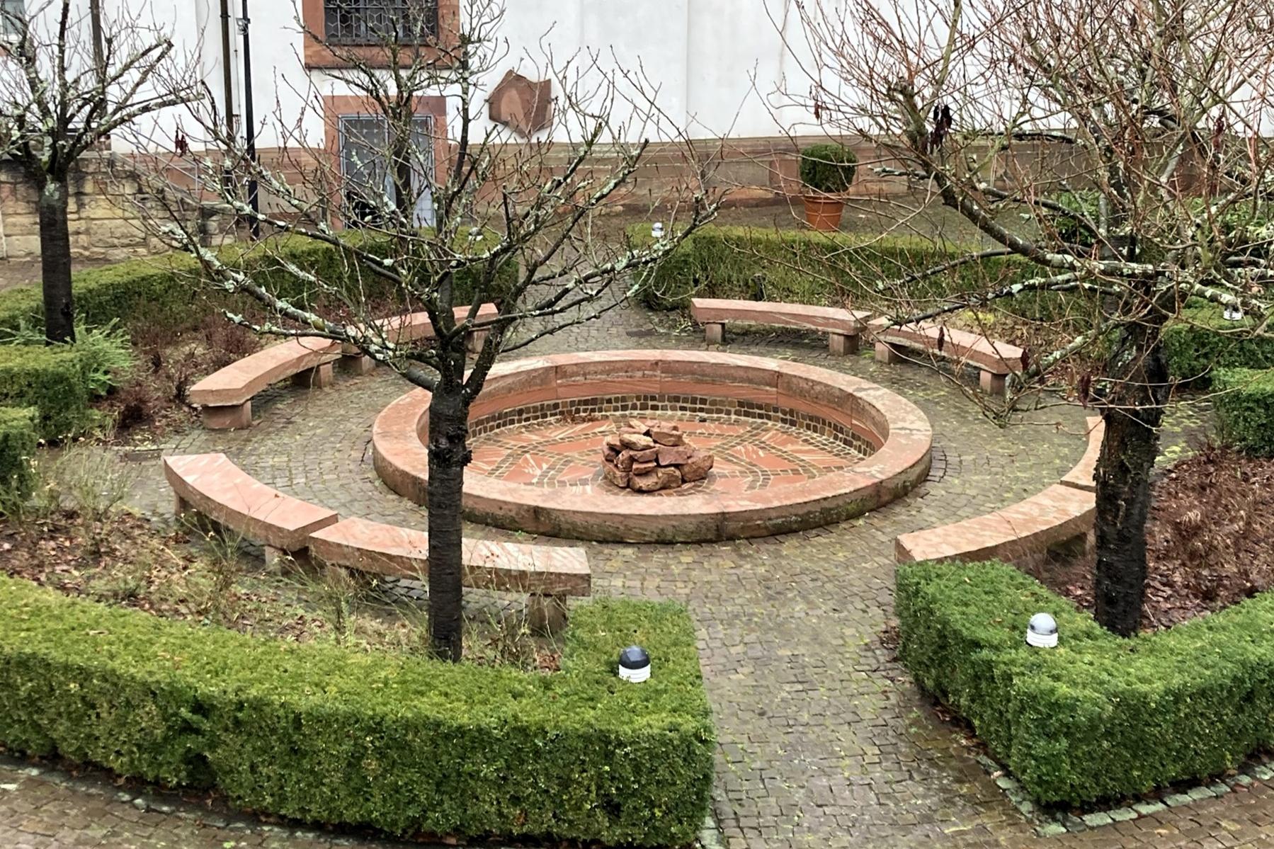 Innenhof des Bildungshauses