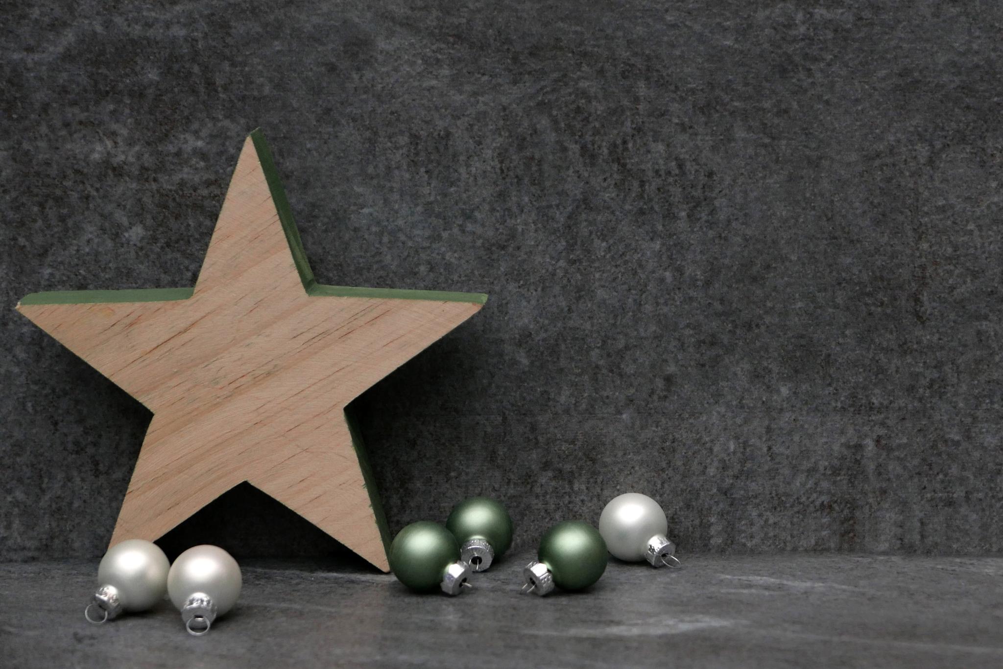 Advent Stern Kugeln