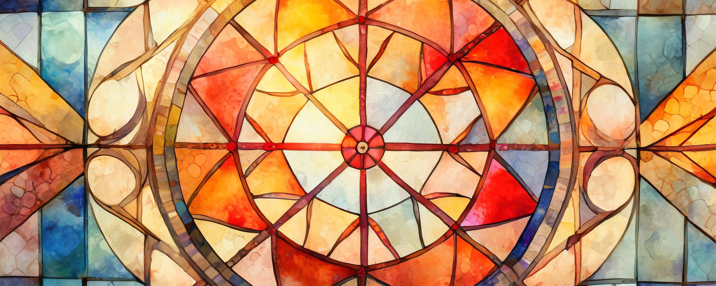 Fensterrossette-watercolor