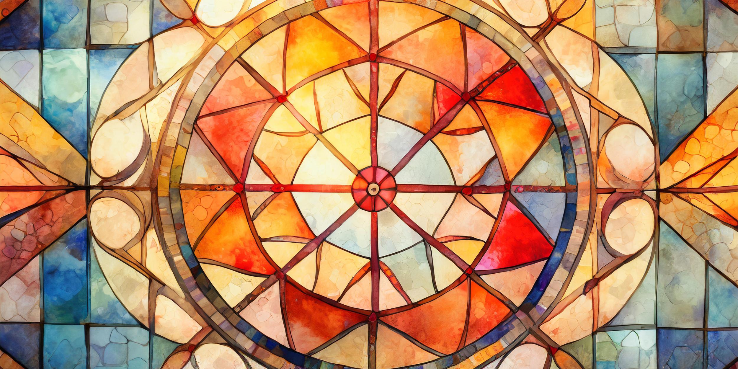 Fensterrossette-watercolor