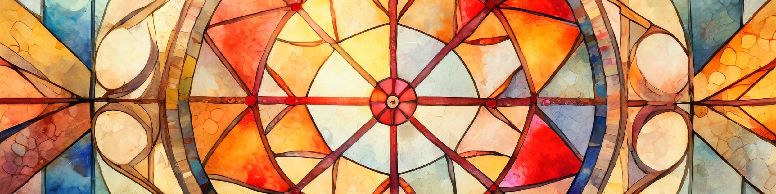 Fensterrossette-watercolor