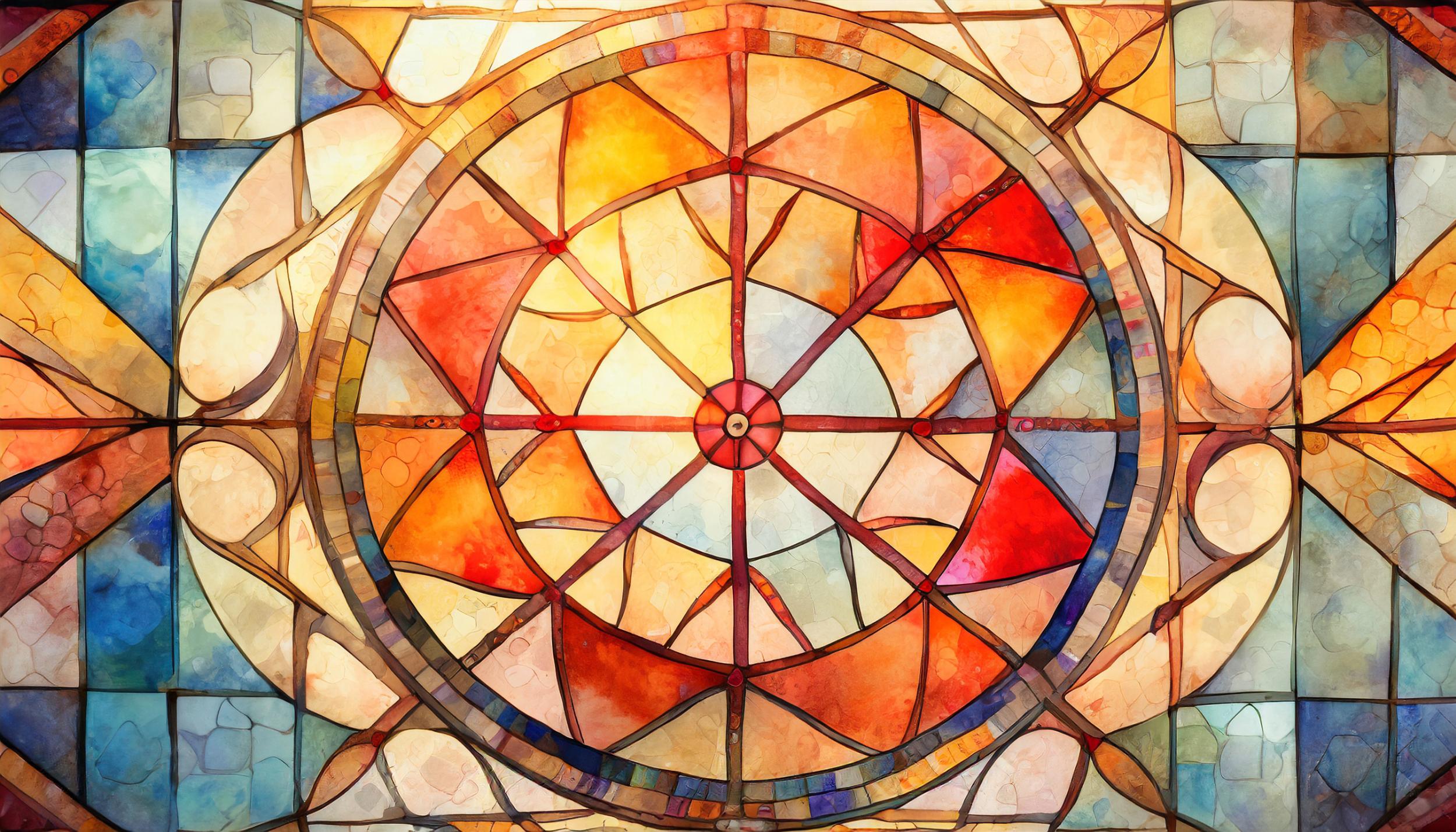 Fensterrossette-watercolor