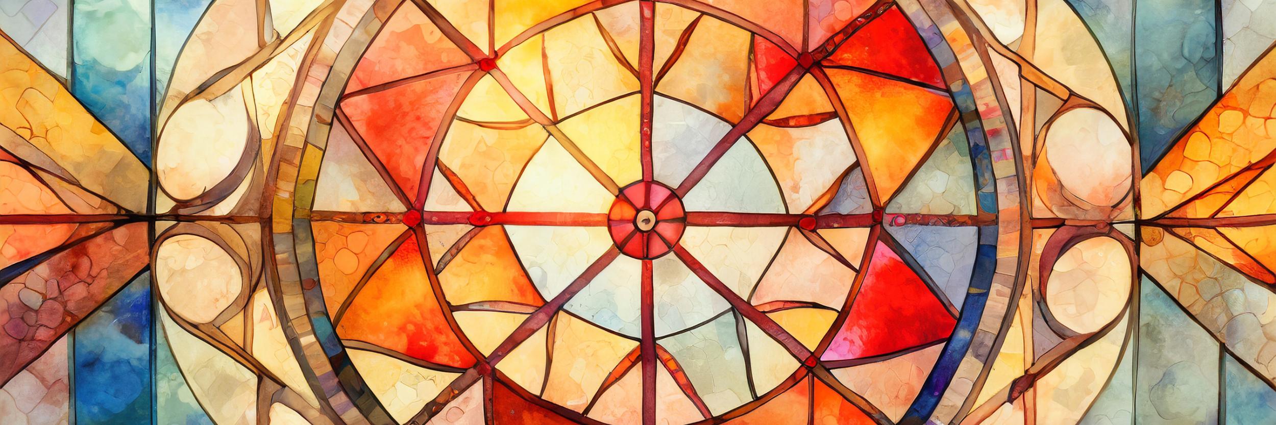 Fensterrossette-watercolor