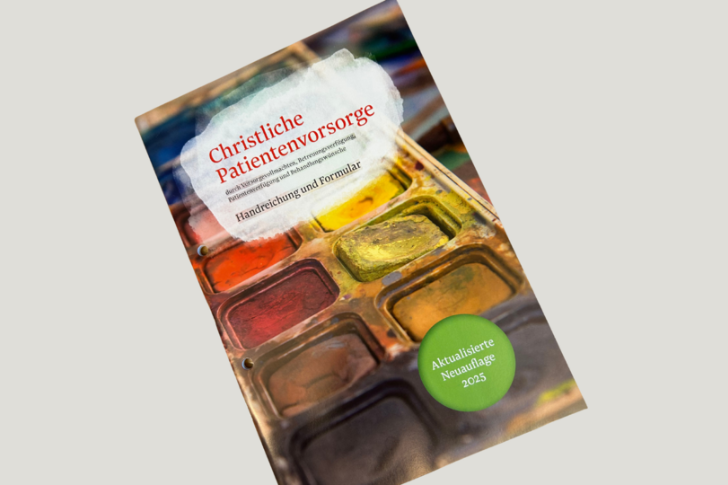 Broschüre Christliche Patientenvorsorge