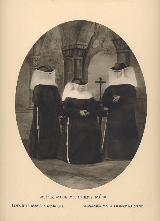 Unsere drei Gründerinnen - Foto um 1860