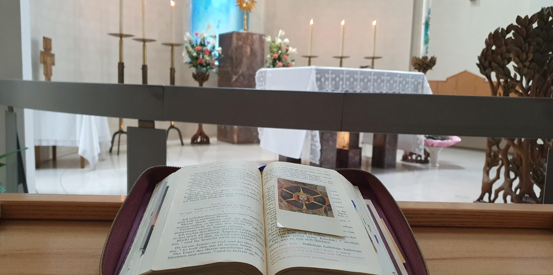 ...die ganze Welt vor Gott tragen...