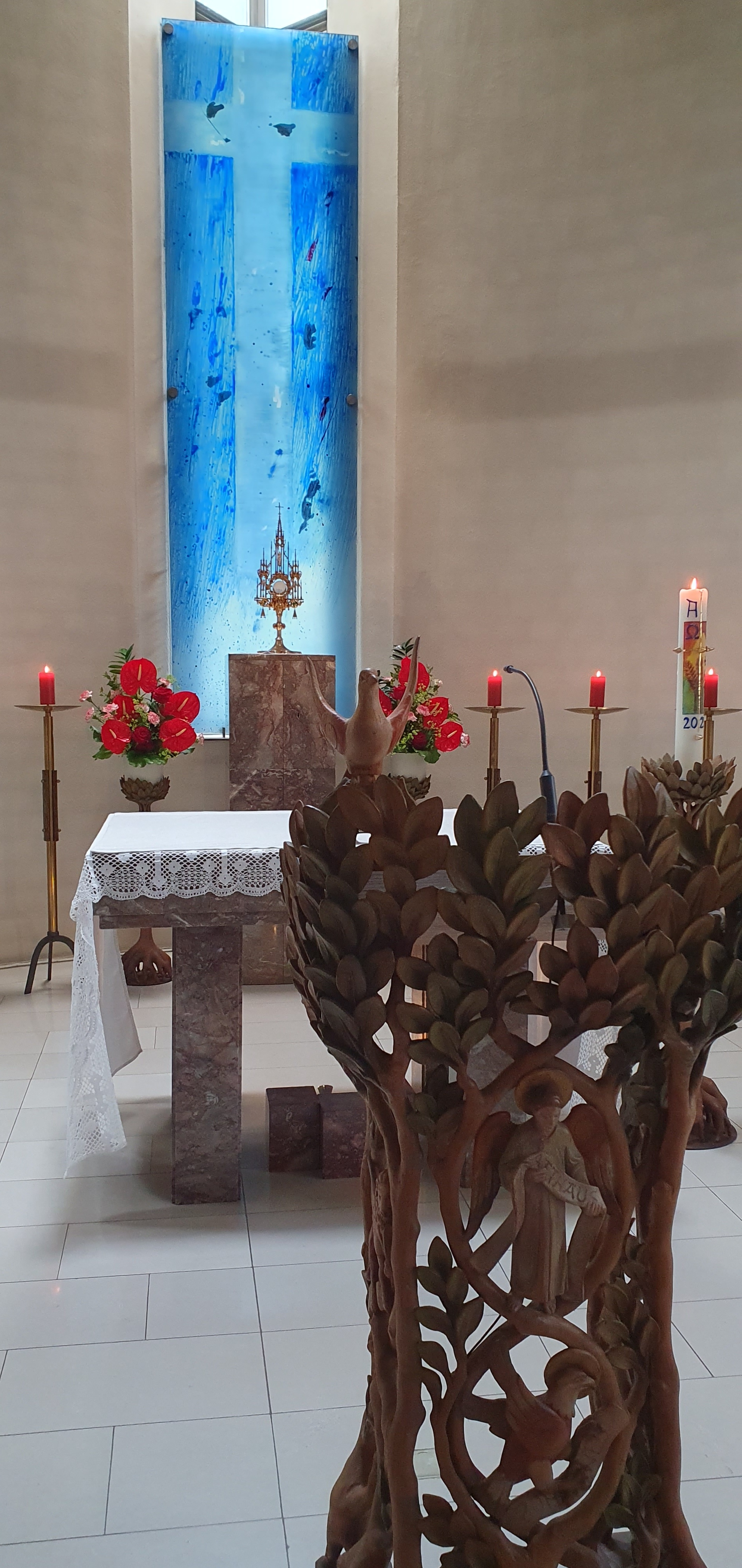 Pfingsten in der Kapelle St. Klara