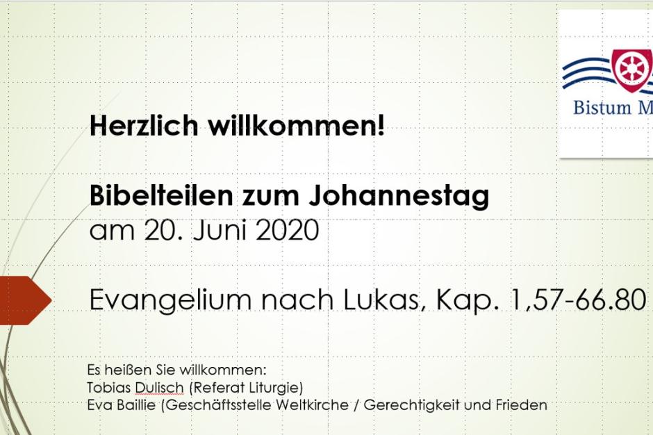 Bibelteieln Johannestag 2020_Folie1 (c) Bistum Mainz