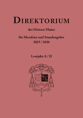 Direktorium 2026_U1 web (c) Bistum Mainz Umschlag des Direktoriums 2026