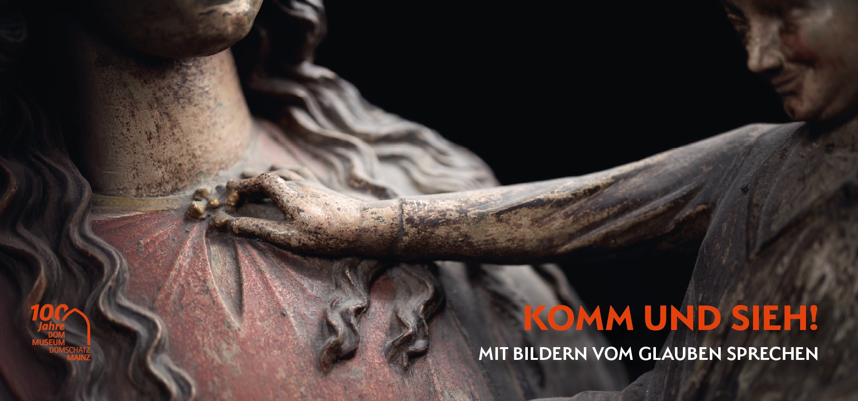 Vorderseite des Flyers zur Veranstaltung 'Komm und sieh' am 15.11.2025