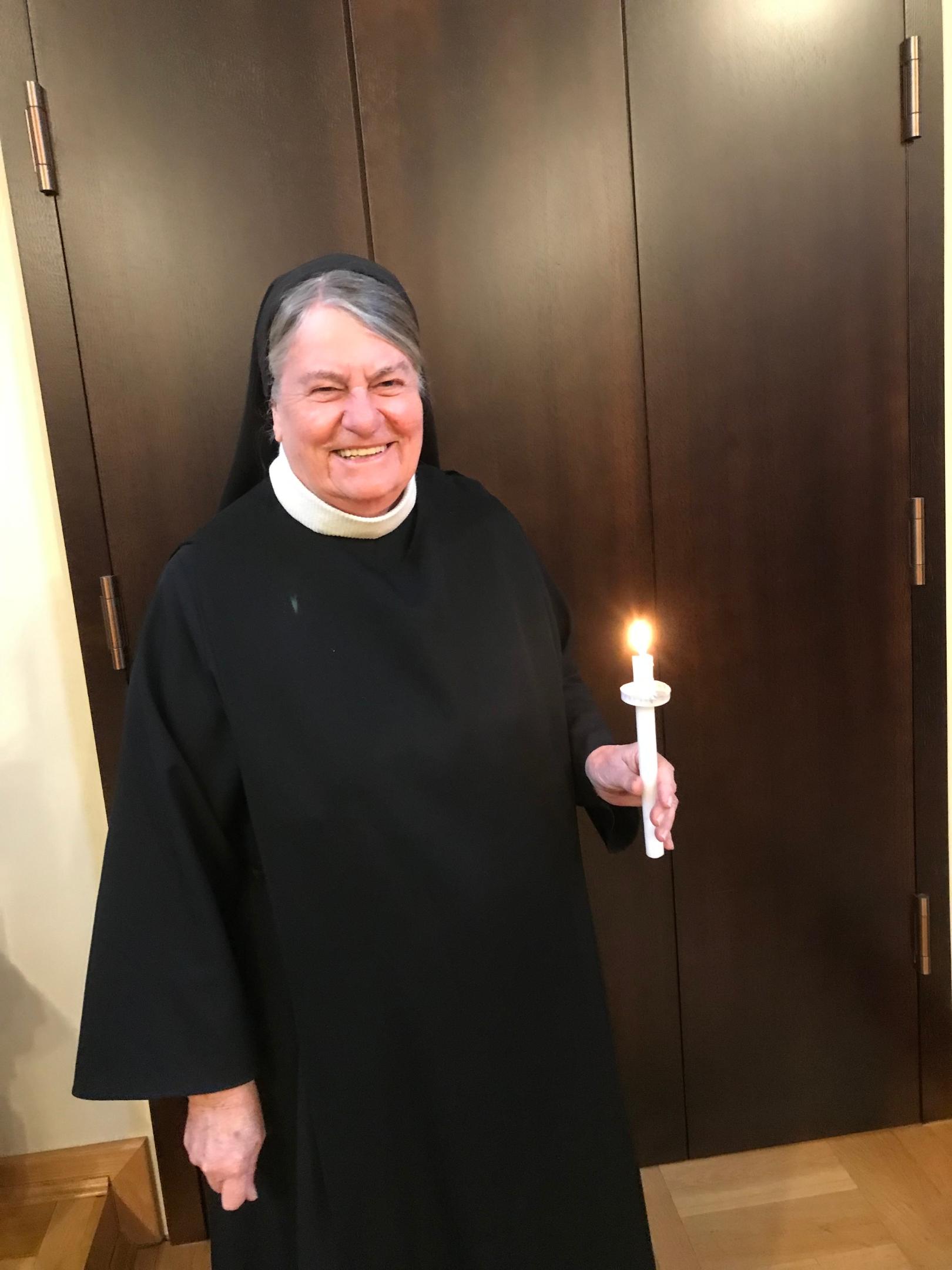 Schwester Ruth am Tag des geweihten Lebens 2022 (c) Sr. Mary Helena RSM