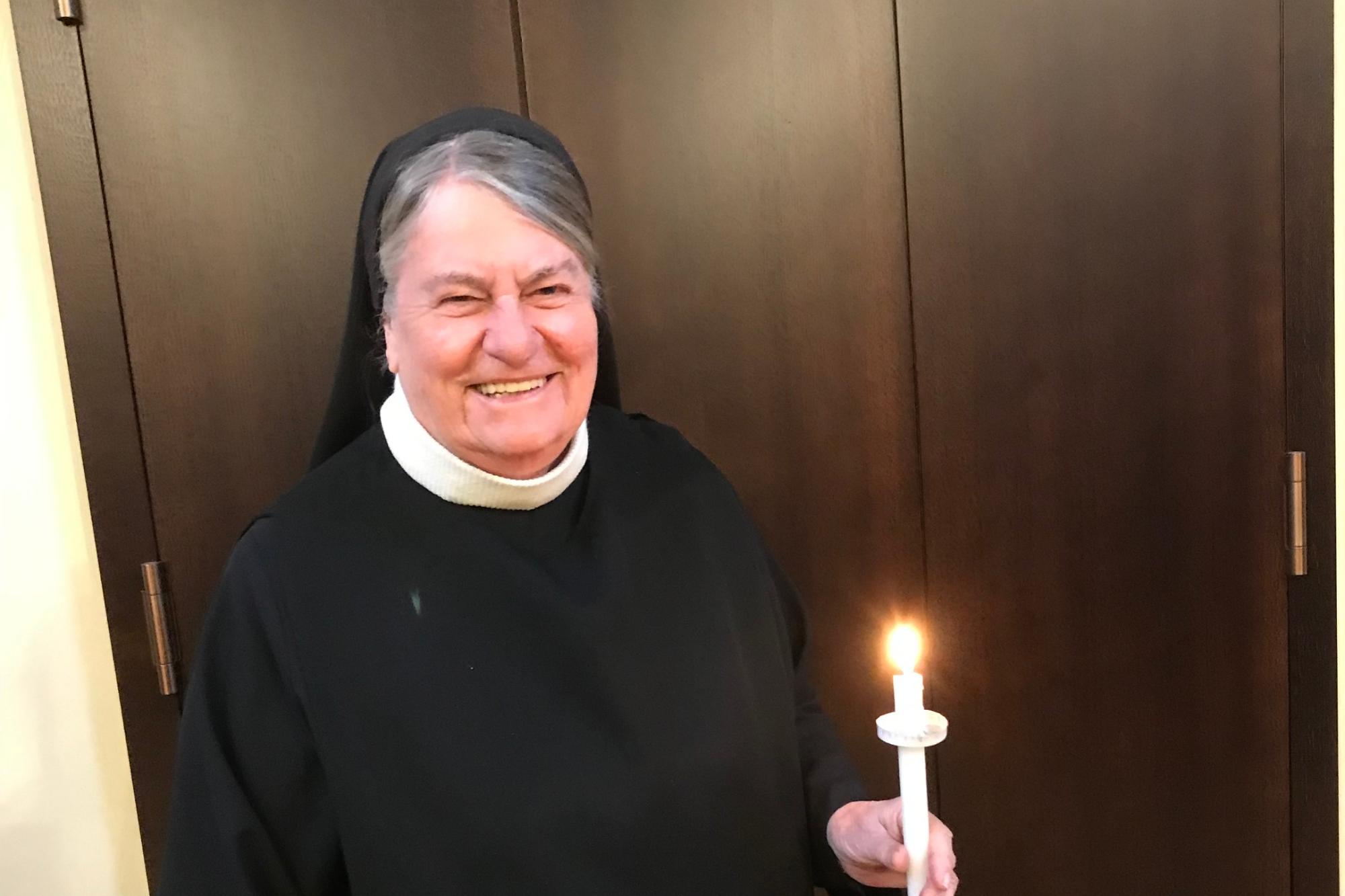 Schwester Ruth am Tag des geweihten Lebens 2022