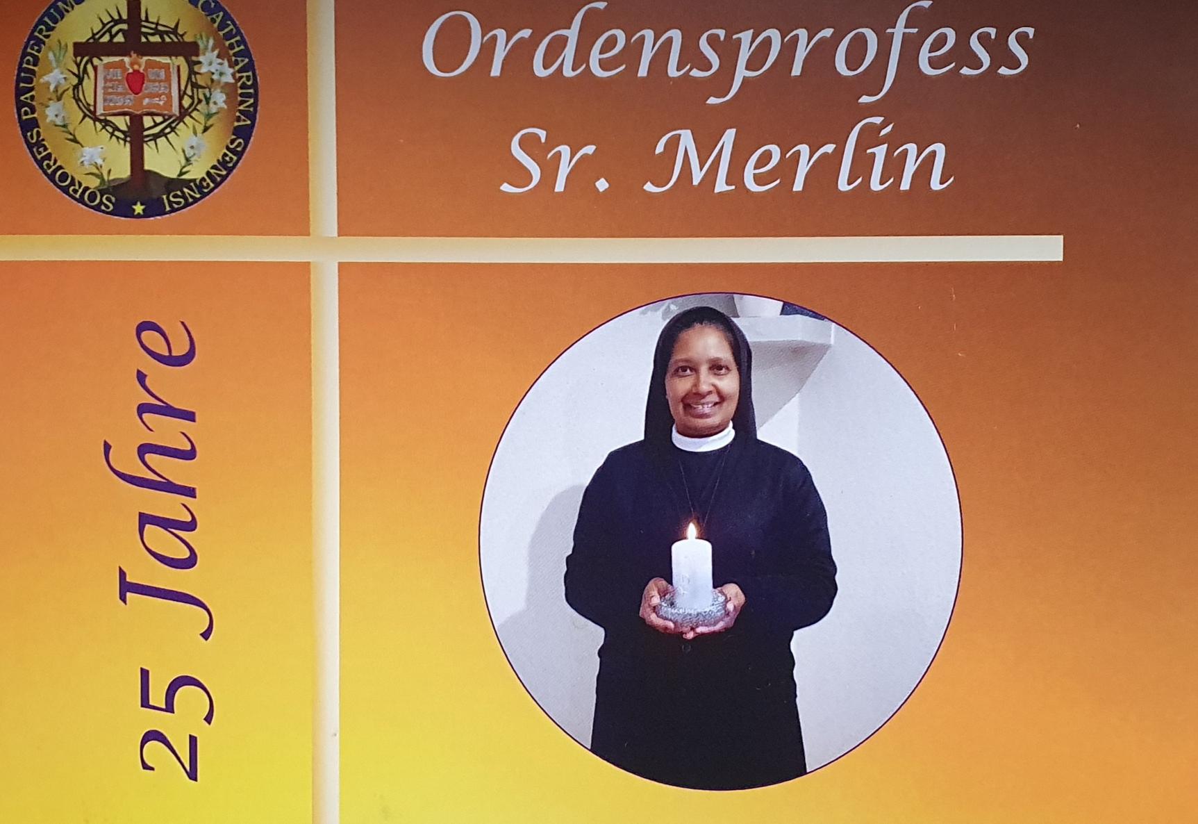 Silberjubiläum von Sr. Merlin (c) Schwester Merlin