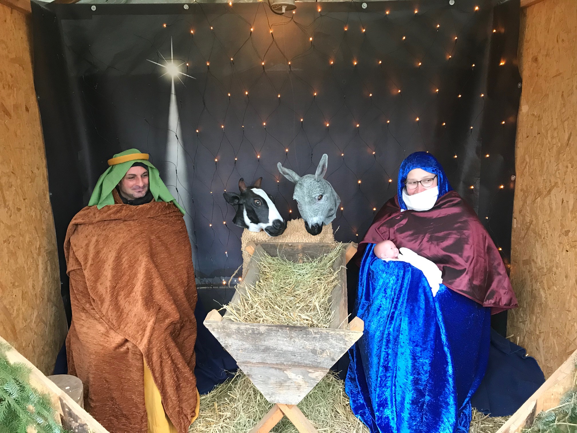Lebendige Krippe Bethlehem@Breuberg