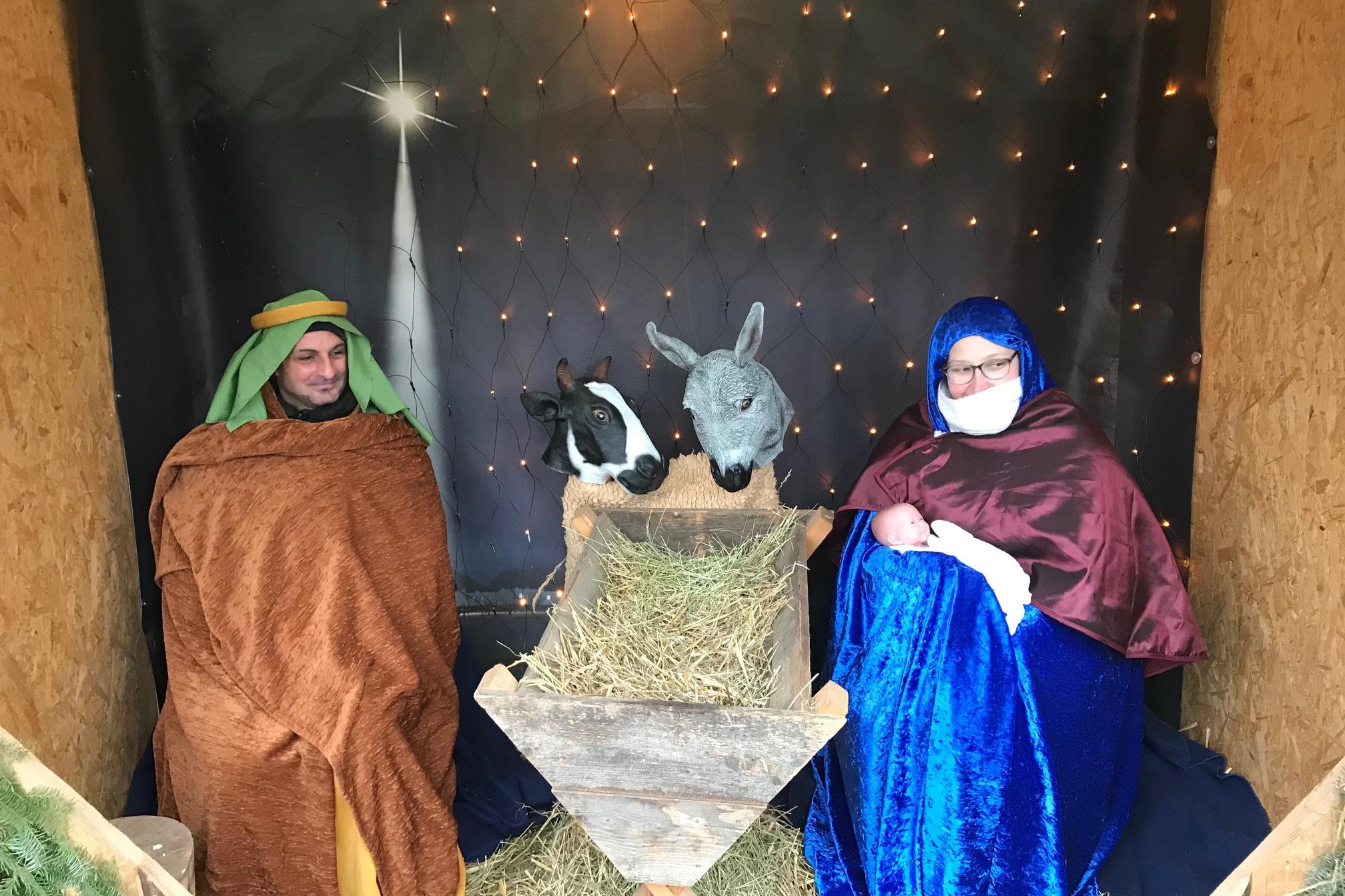 Lebendige Krippe Bethlehem@Breuberg