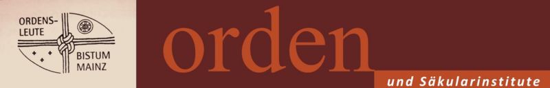 Logo Orden und Säkularinstitute im Bistum Mainz