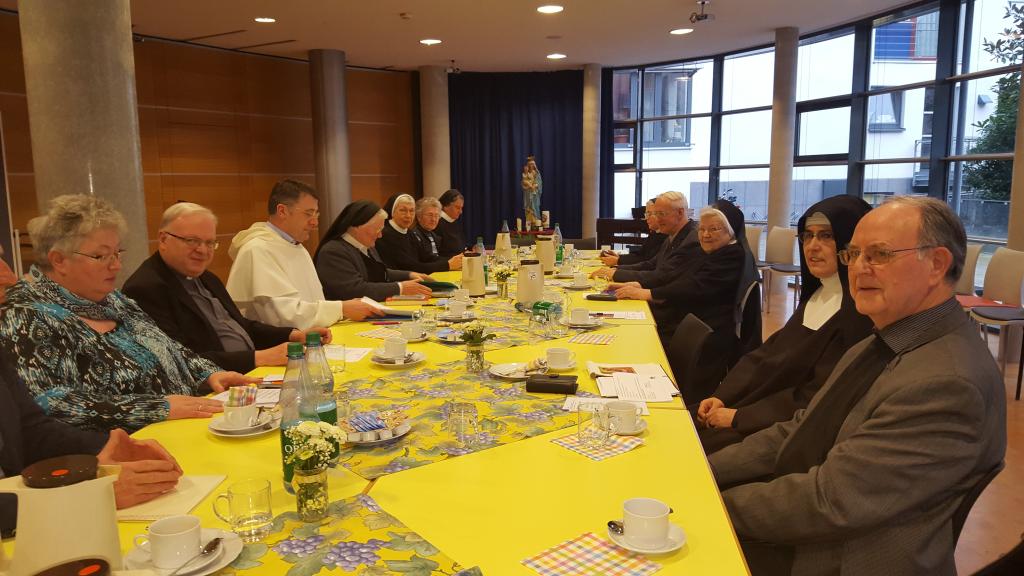 Der Ordensrat des Bistums Mainz tagte am 7. Marz 2016 im Bruder-Konrad-Stift (c) Pater Frano