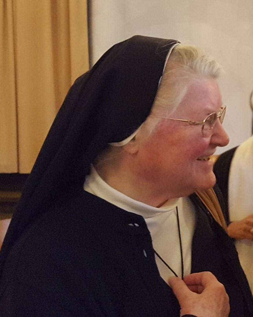 Schwester Ancilla-Maria am Ordenstag