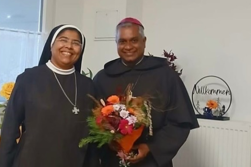 Willkommensgruß an Weihbischof P. Joshy