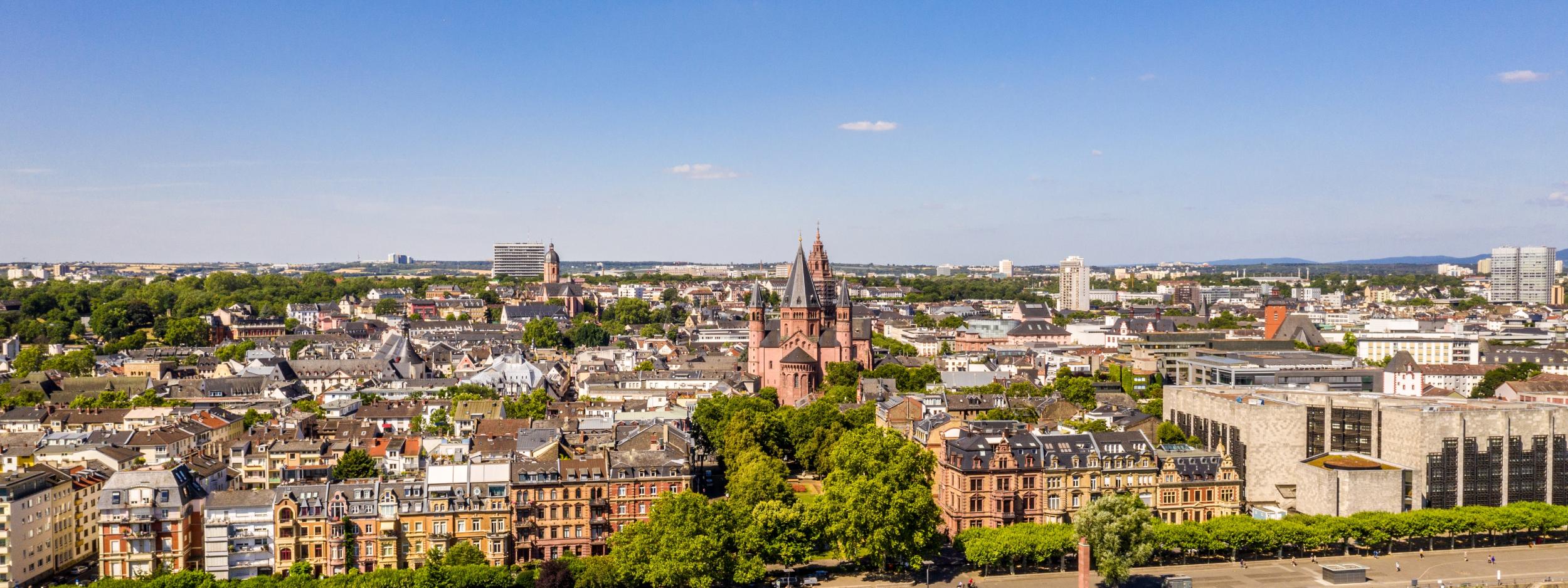 Mainz von oben