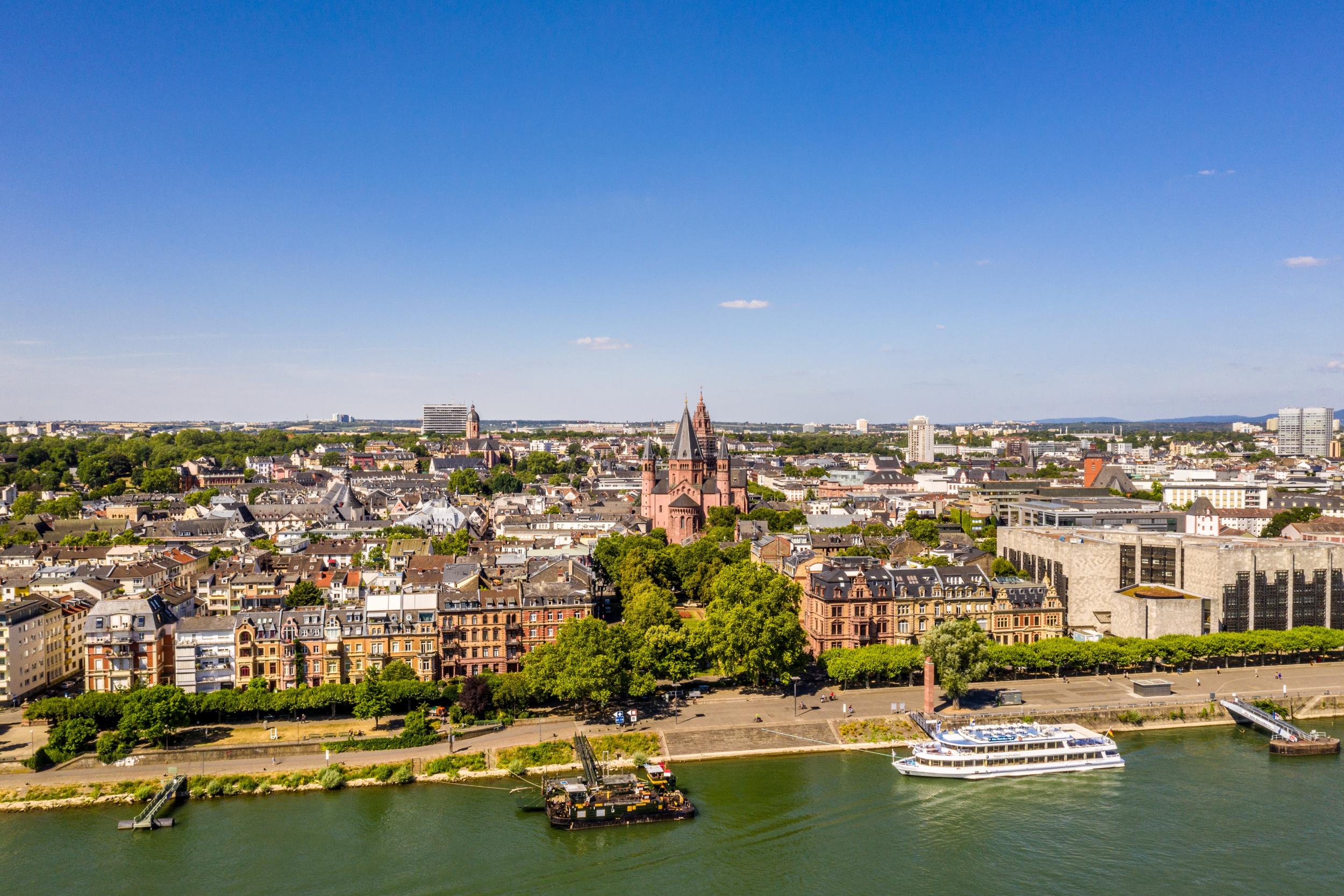 Mainz von oben