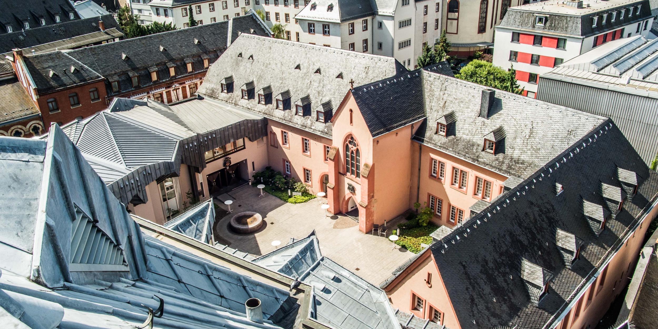 Erbacher Hof von oben