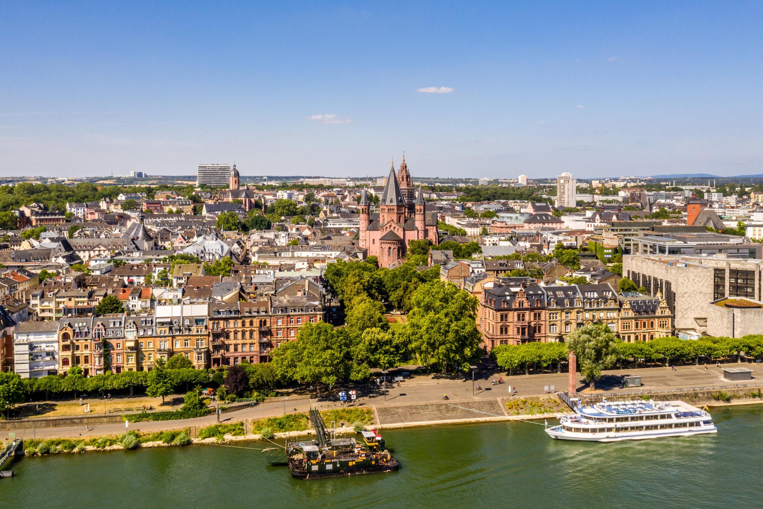 Mainz von oben