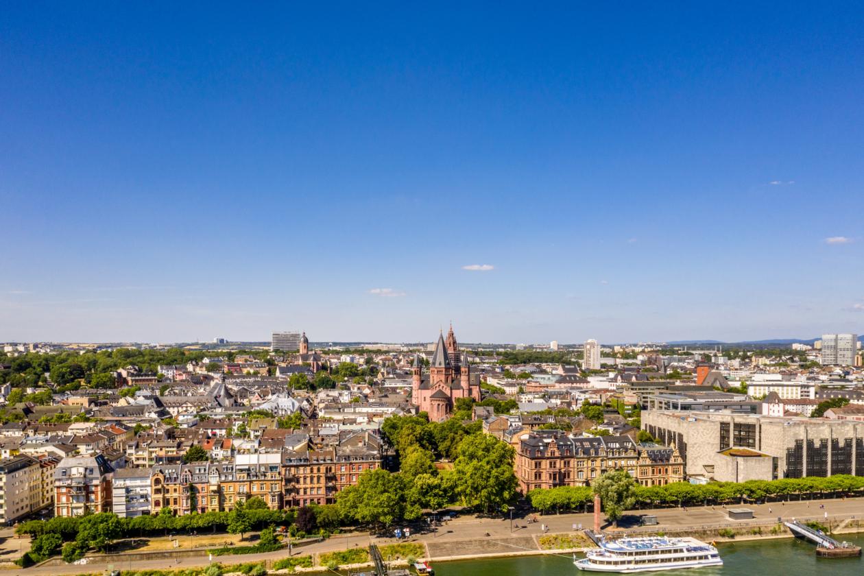 Mainz von oben