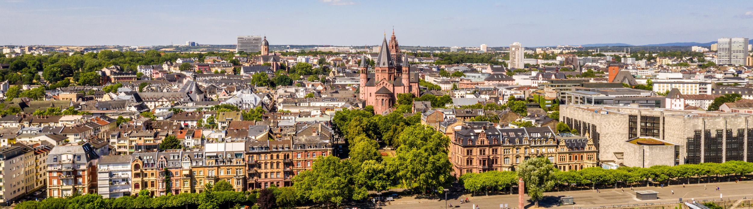 Mainz von oben