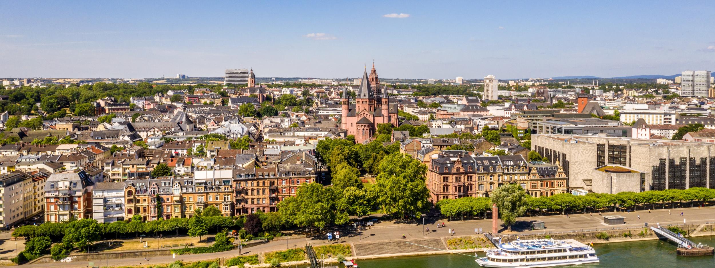 Mainz von oben