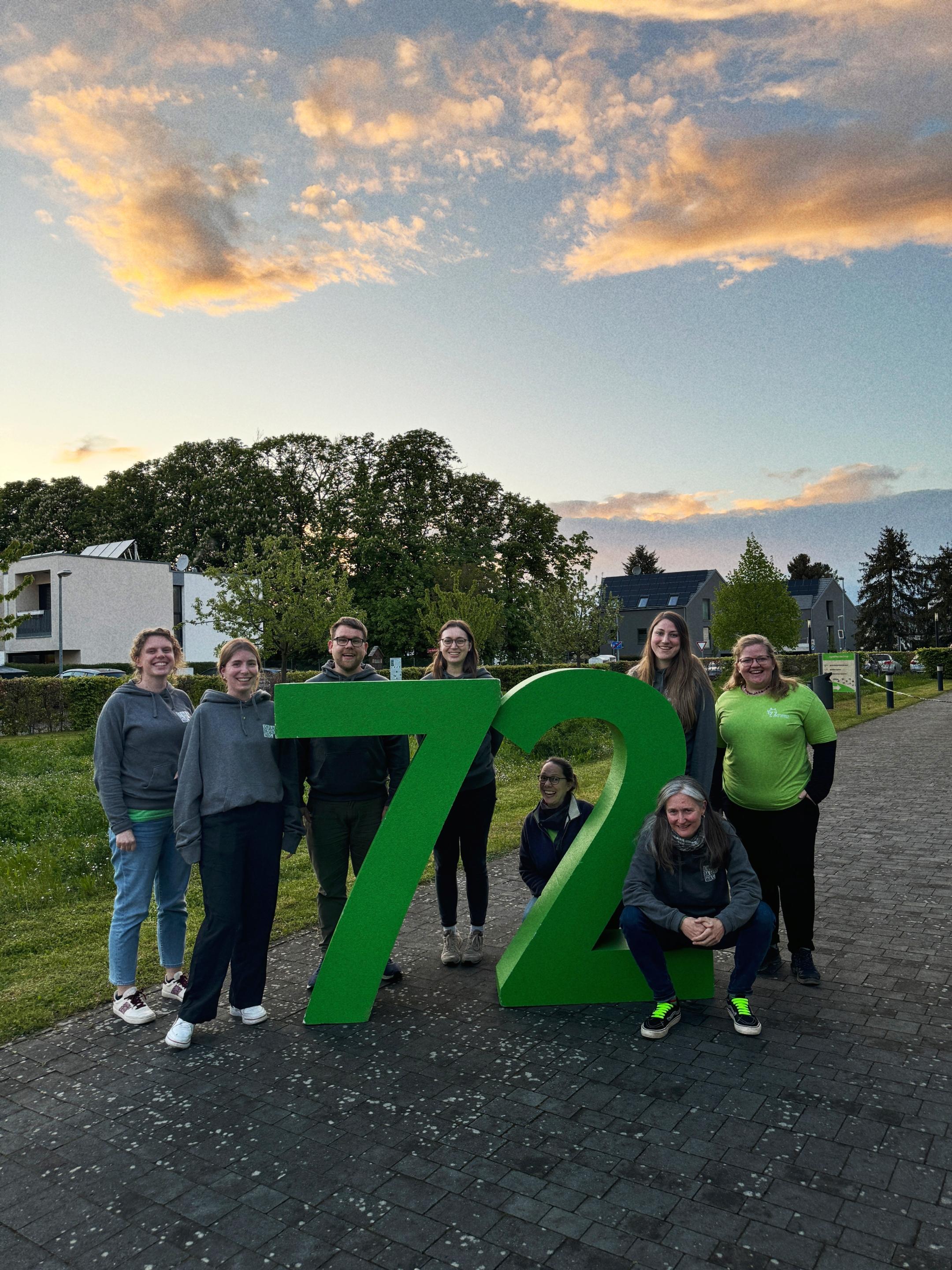 Die Aktionszentrale in Mainz bedankt sich für euren eindrucksvollen Einsatz in den letzten 72 Stunden!