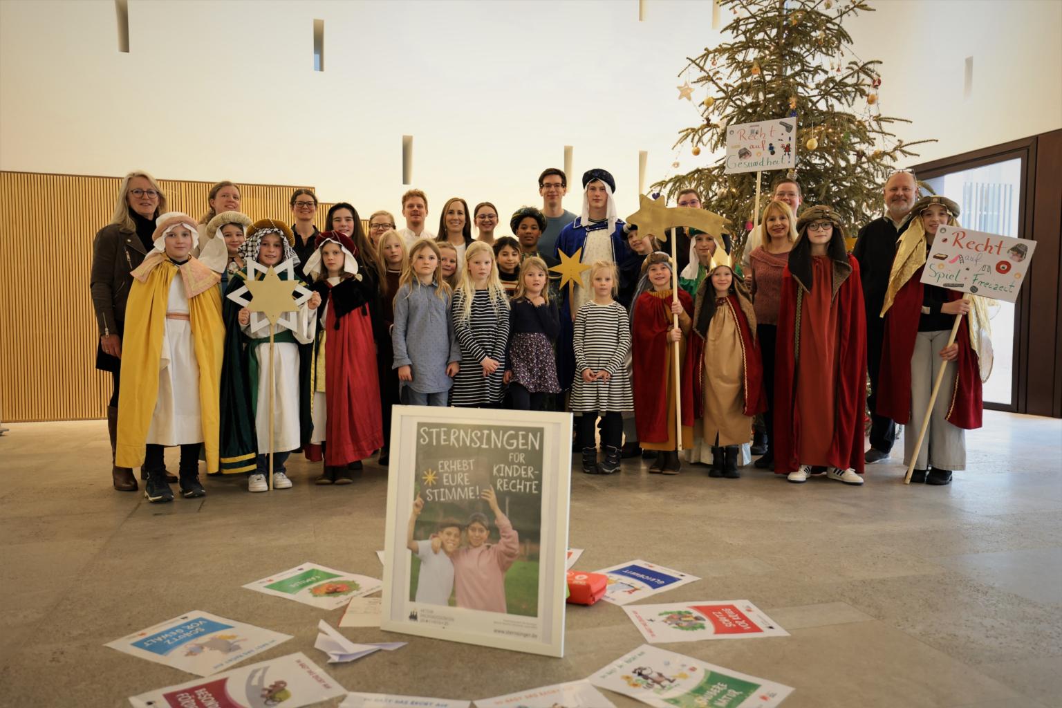Empfang Sternsinger Landtag 2025 (3) (c) Hessischer Landtag Wiesbaden