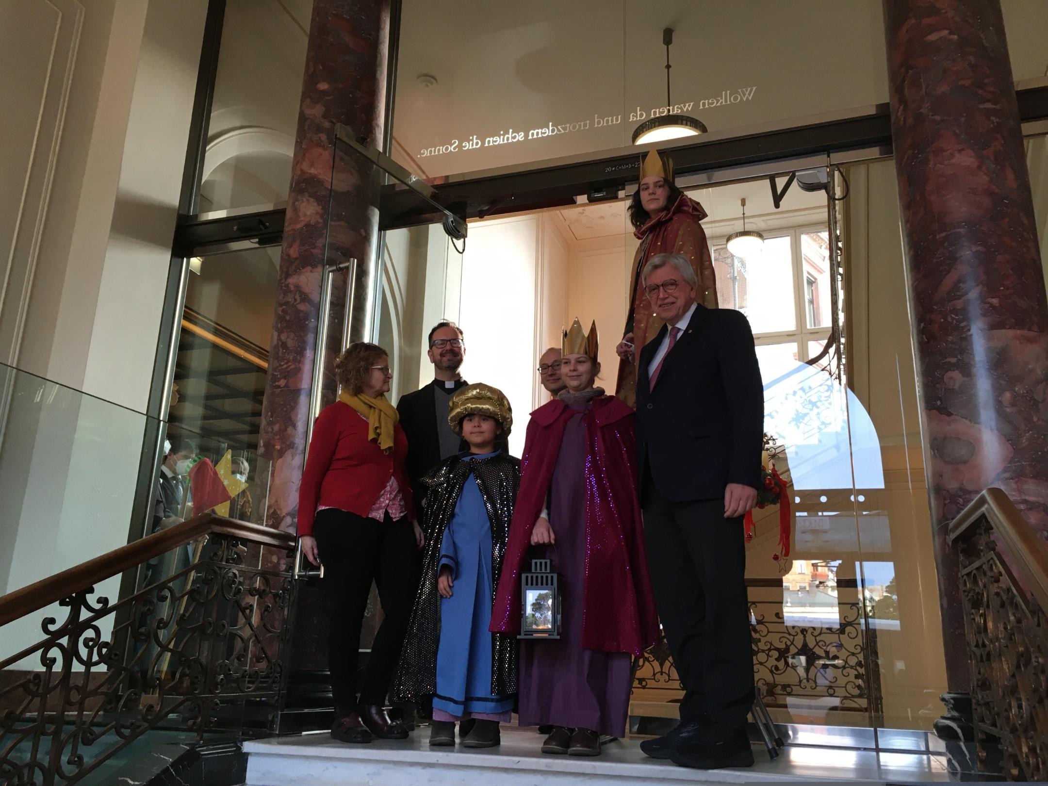 Empfang in der Staatskanzei Hessen