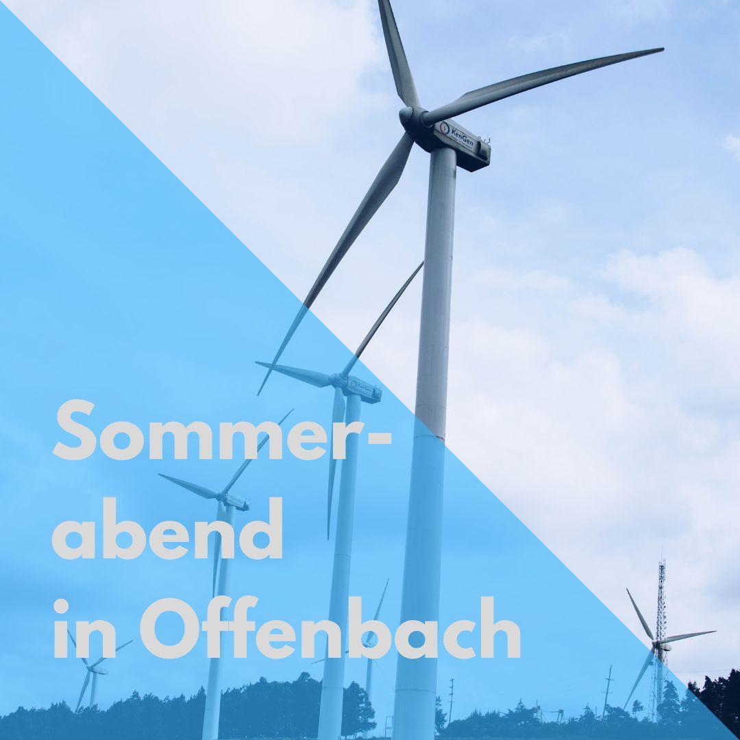 Sommerabend in Offenbach