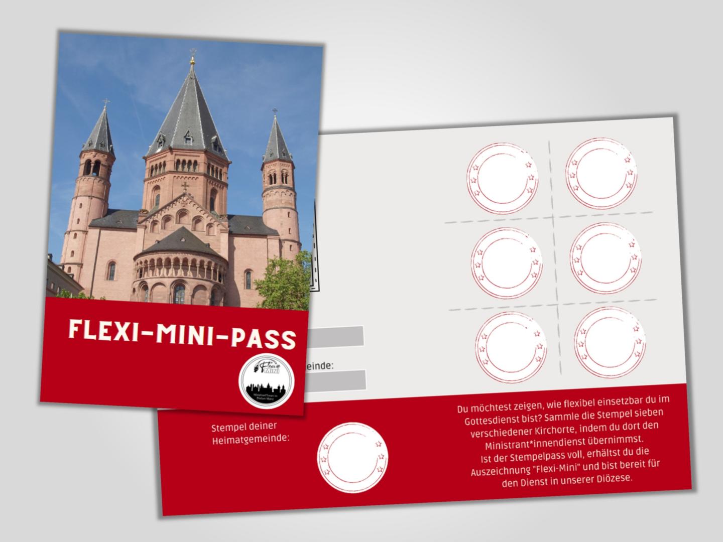 Beispiel Flexi-Mini-Pass (c) Ref. Ministrant*innen, Bistum Mainz