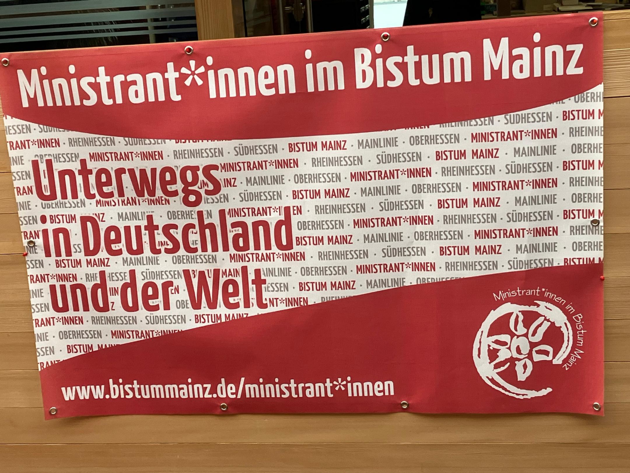 Banner Ministrant*innen Mainz