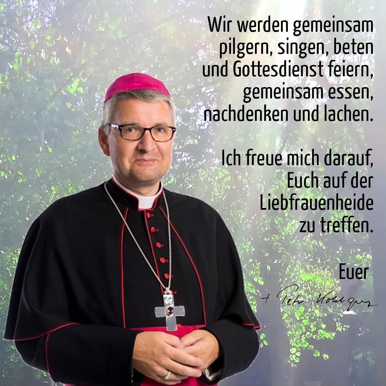 Anschreiben Miniwallfahrt Liebfrauenheide 2019 Bischof Kohlgraf QU