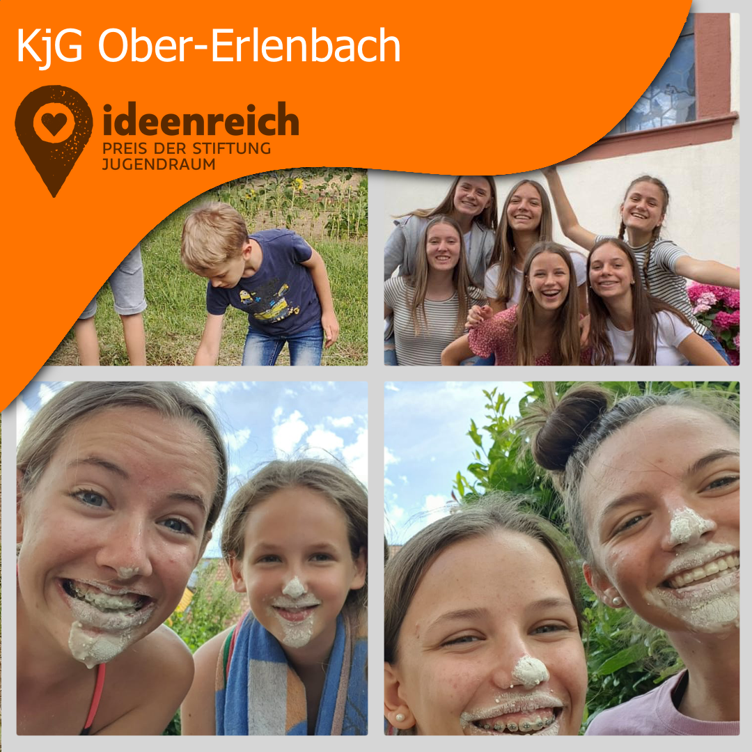 Ferien gehen auch anders! – Neben regelmäßigen digitalen Gruppenstunden hat die KJG Ober-Erlenbach eine tolle Ferienaktion vor Ort organisiert. (c) Stiftung JugendRaum