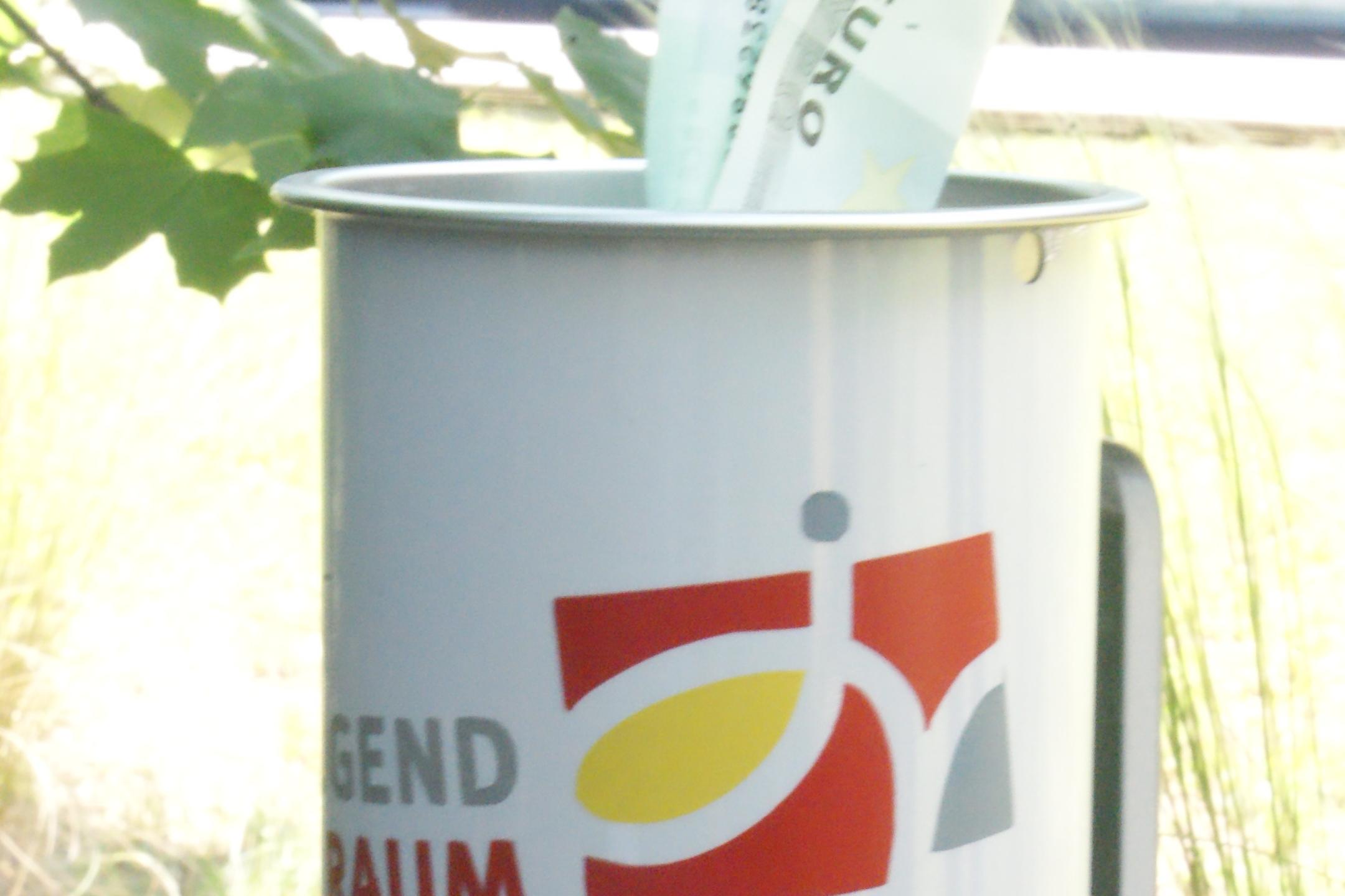 Spendendose 2 (c) Stiftung JugendRaum Spendendose 2