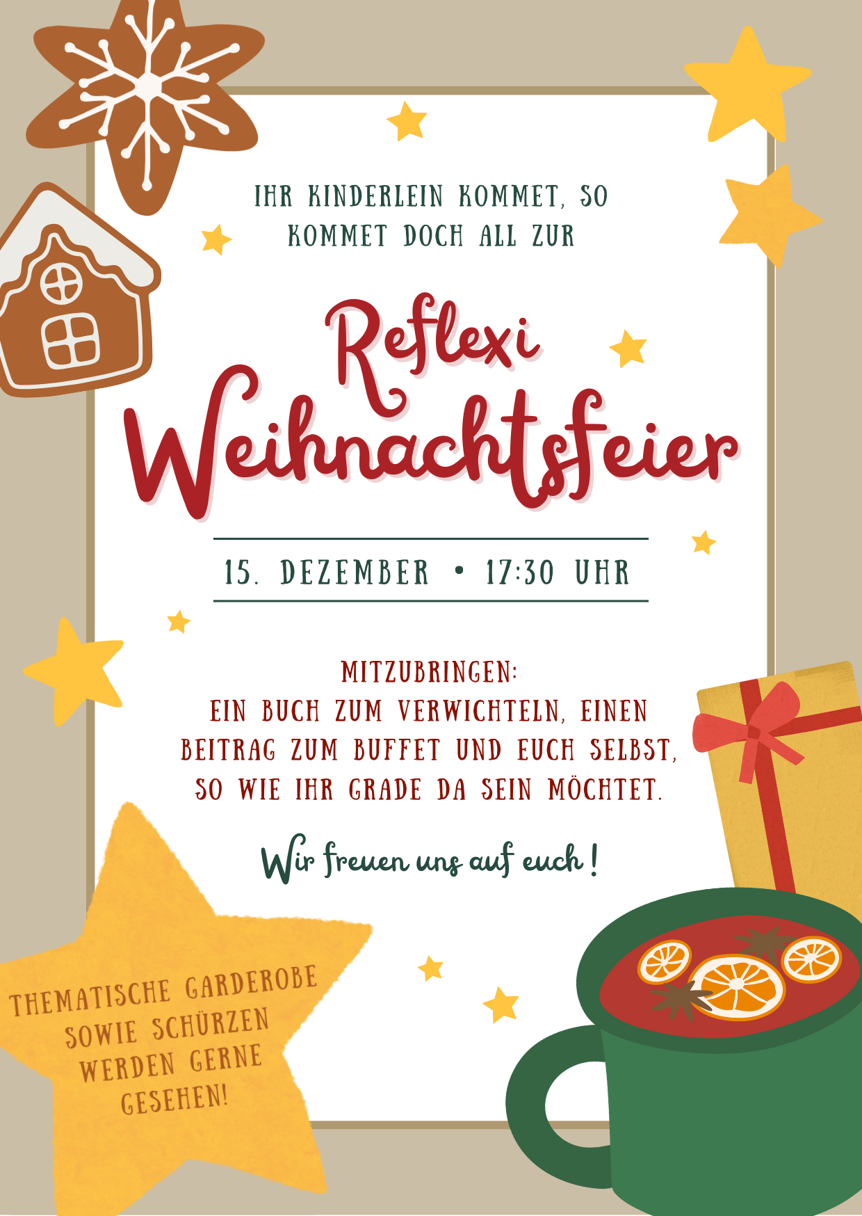 Bild für Adventsfeier