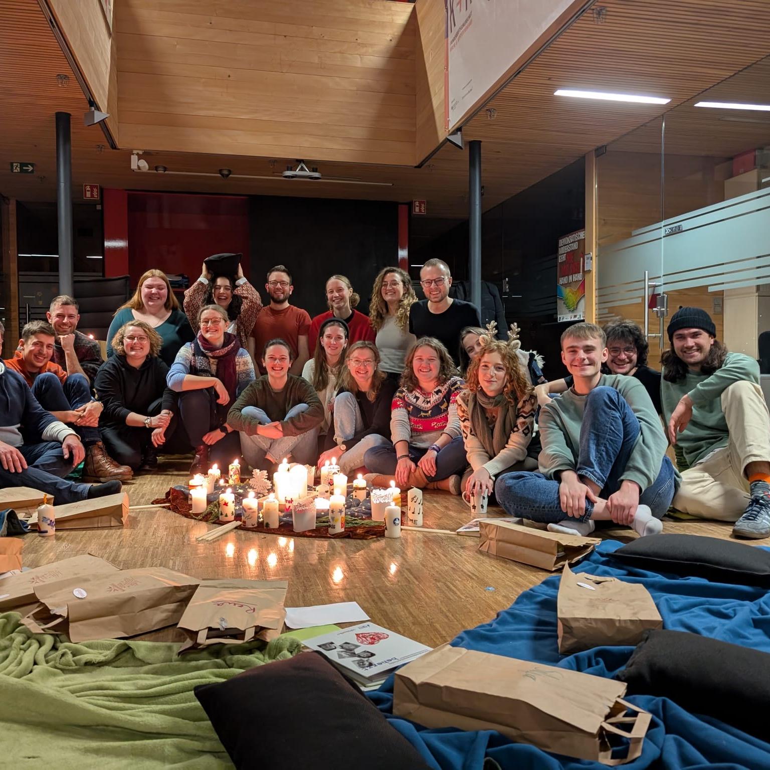 Adventsfeier des Reflexi-Teams