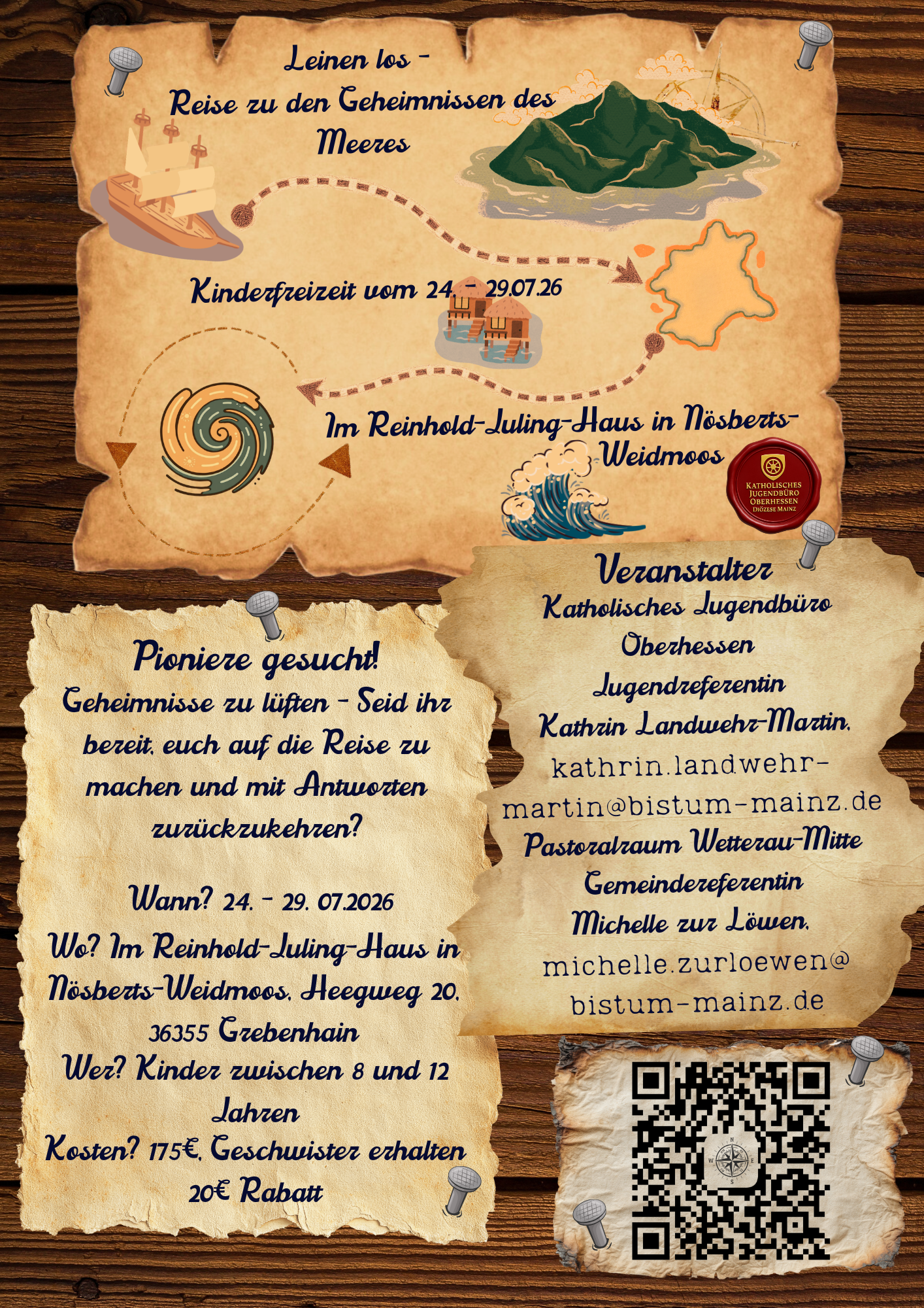 Leinen los - Werbeplakat