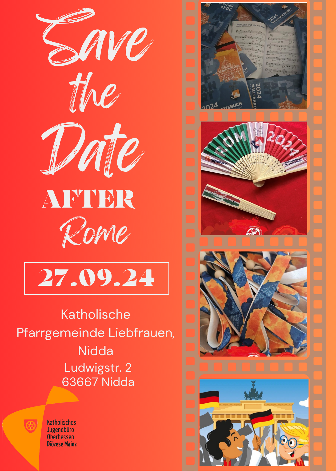 Save the Date After Rome
