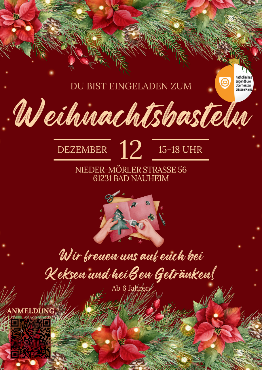 Flyer: Weihnachtsbasteln