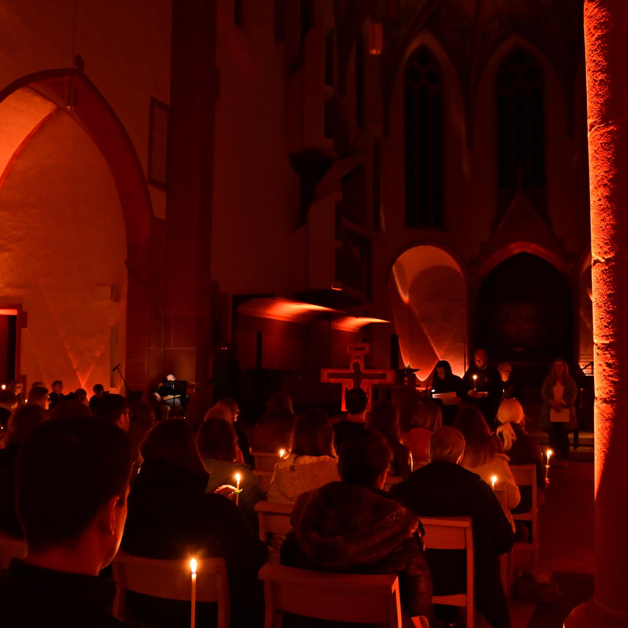 Nacht der Lichter, Karmeliterkirche Mainz