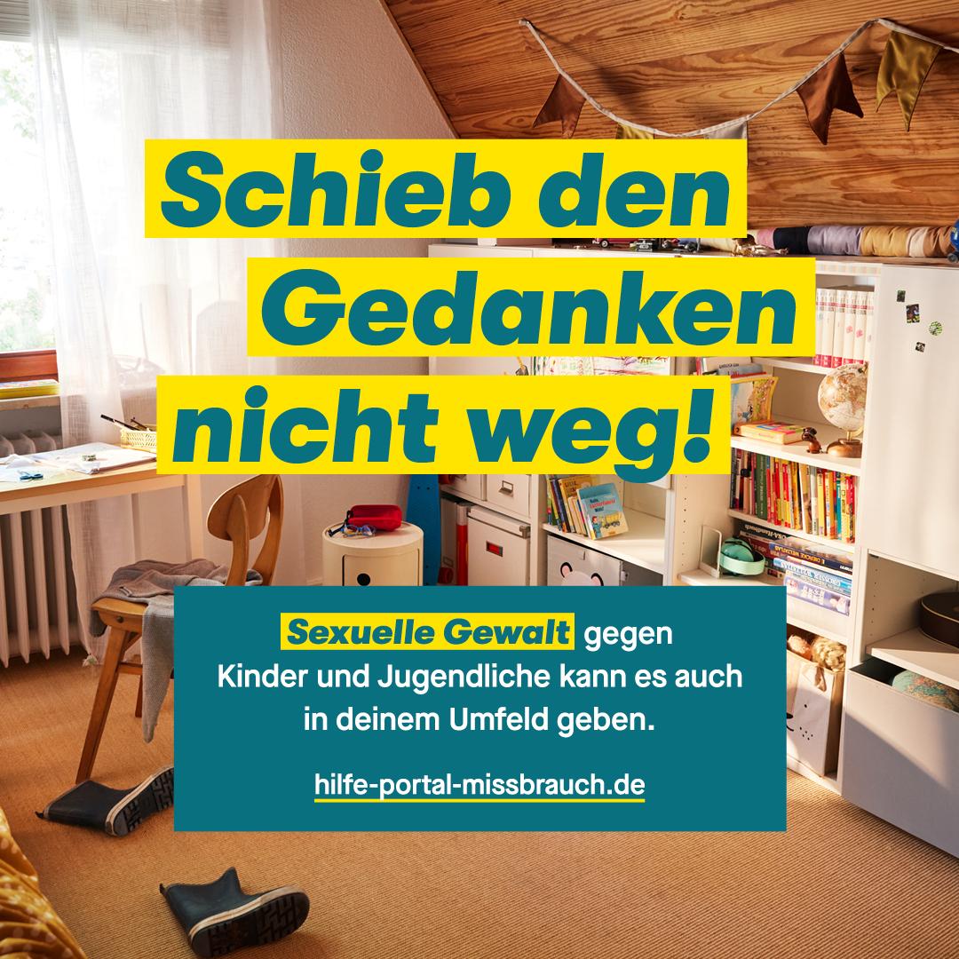 Kampagne für ein Umdenken bei sexueller Gewalt gegen Kinder gestartet