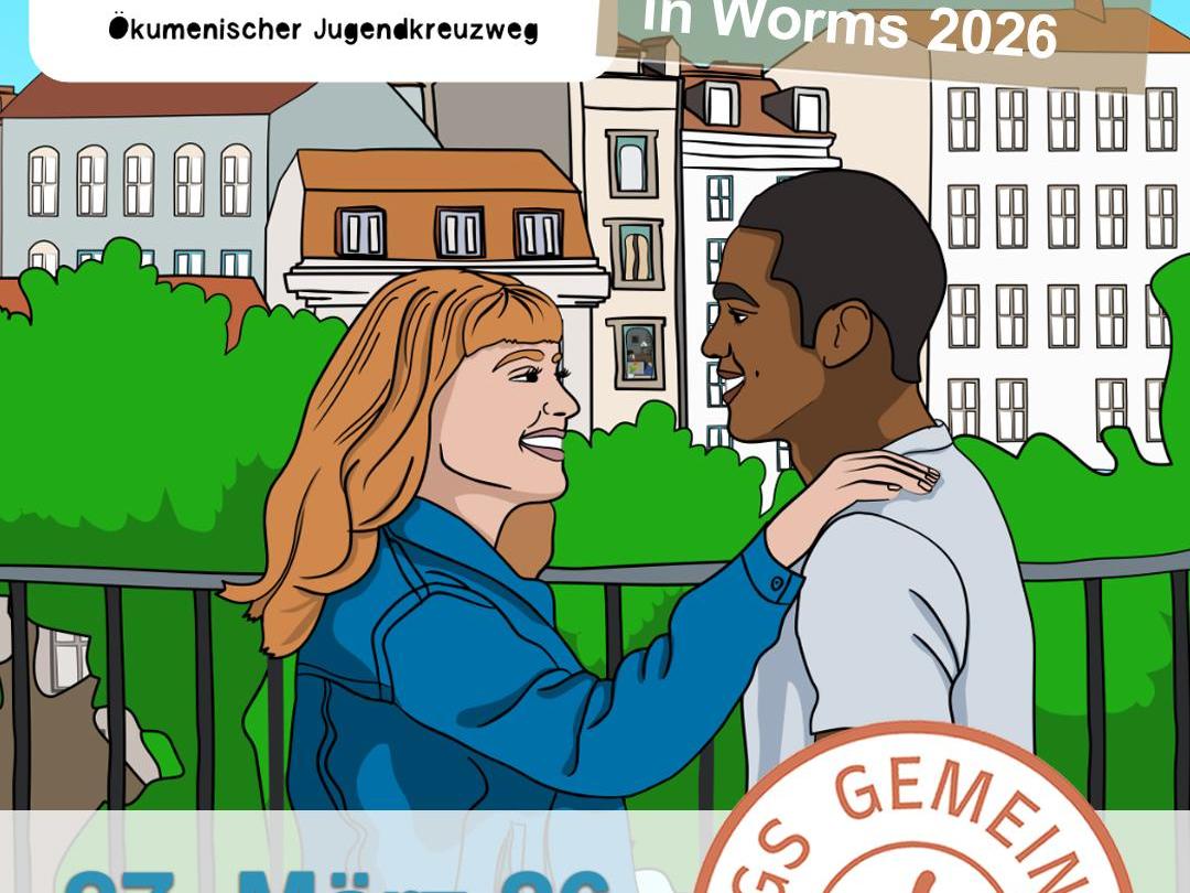 Ökumenischer Jugendkreuzweg in Worms (c) KJB rhh Ökumenischer Jugendkreuzweg in Worms