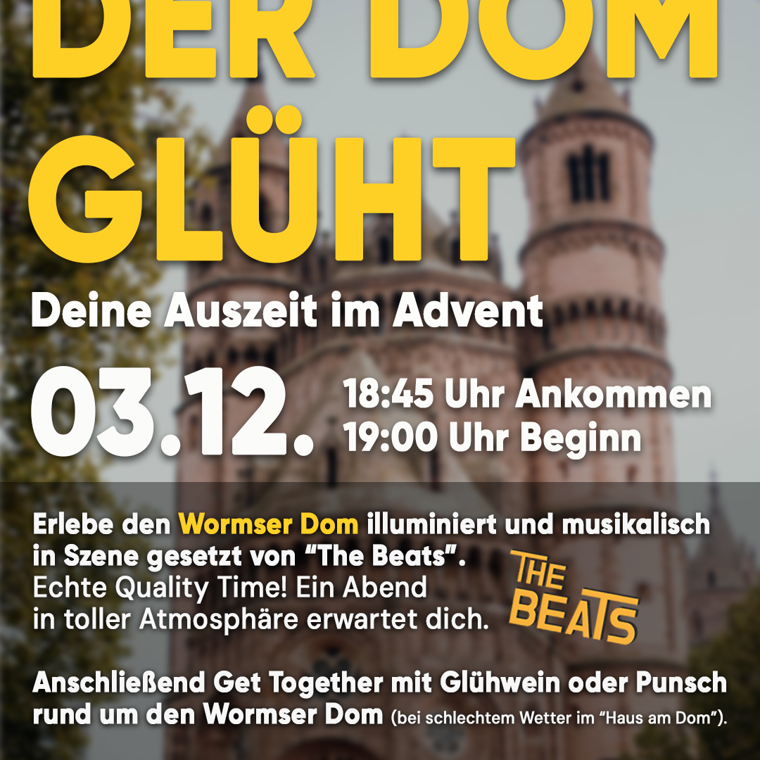 Der Dom glüht
